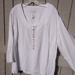 Women's Mosaic USA 3/4 sleeve top